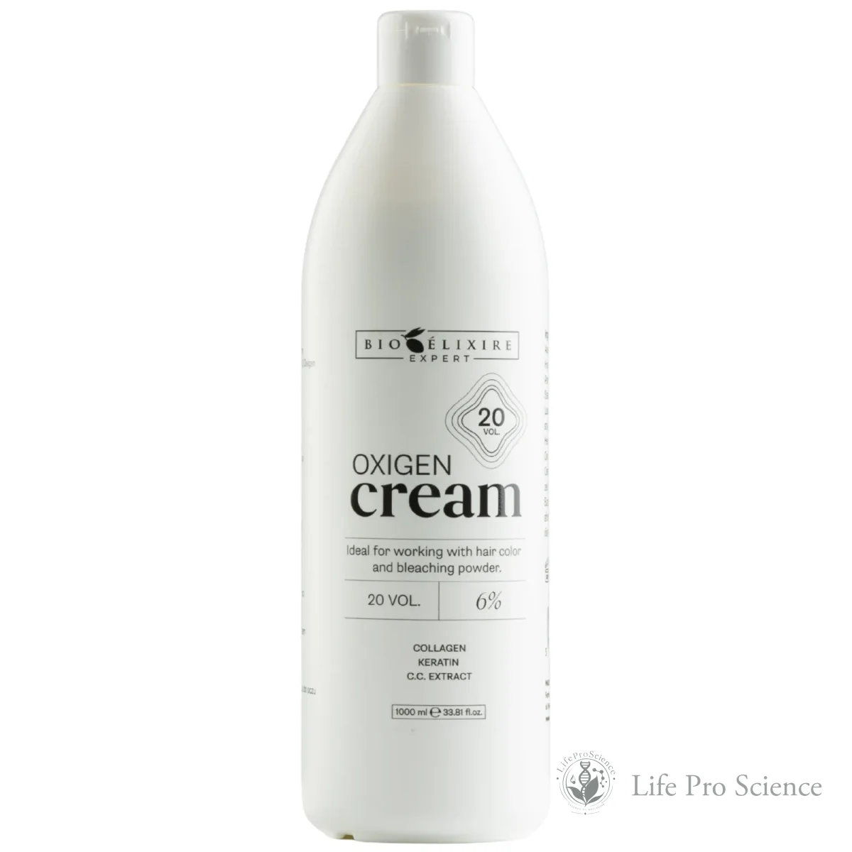 Bioelixire Expert Professional Hair Developer Cream 20 vol / 6%, 1000ml