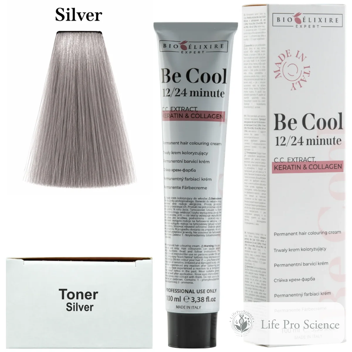 Bioelixire Expert Be Cool Silver Toner, 100ml