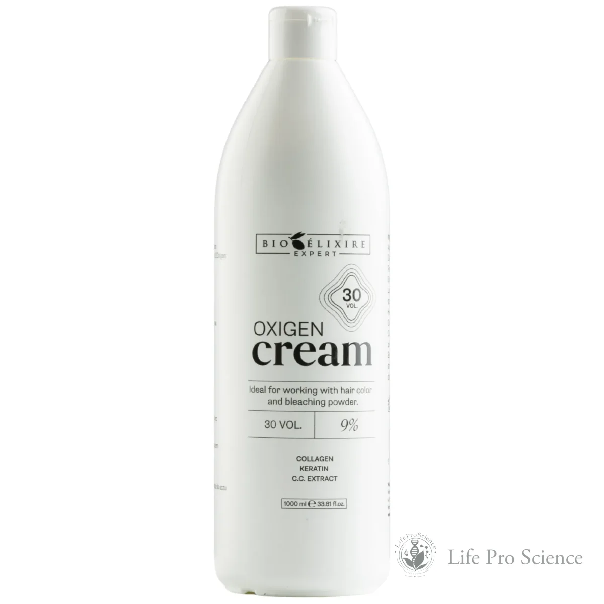 Bioelixire Expert Professional Hair Developer Cream 30 vol / 9%, 1000ml