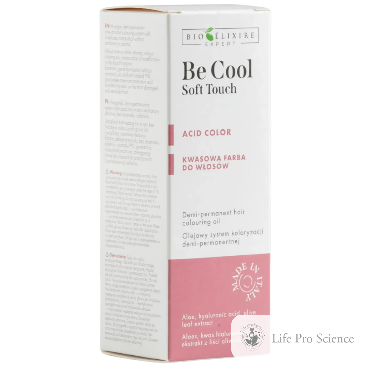 Bioelixire Expert Be Cool Soft Touch Semi-Permanent Hair Color 9.03 Natural Golden Very Light Blonde, 60ml