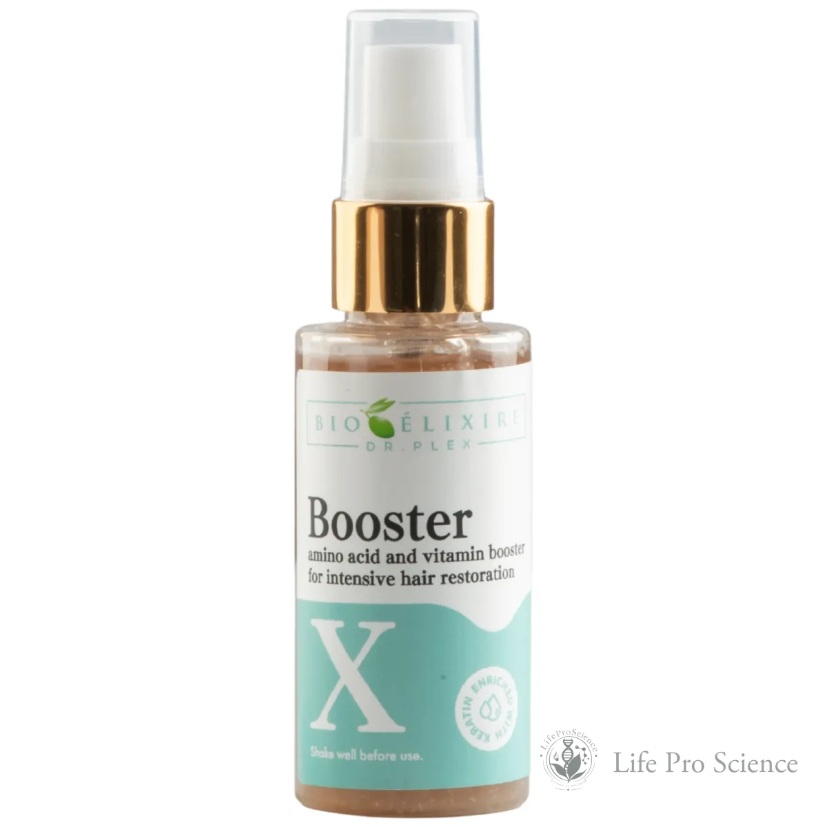 Dr. Plex Booster with amino acids, vitamins, and keratin for intensive hair regeneration, 50ml