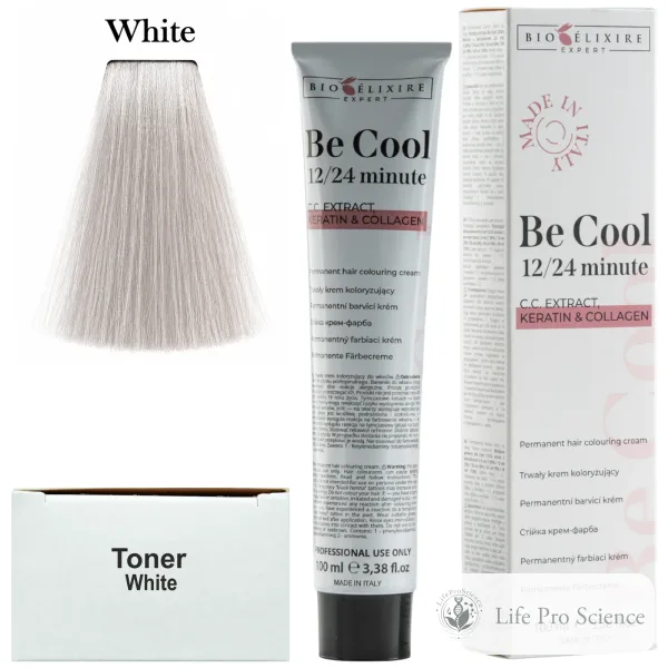 Bioelixire Expert Be Cool Nuanțator Alb, 100ml
