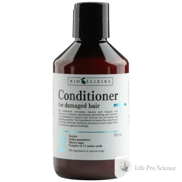 Bioelixire Balsam cu keratină pentru păr deteriorat, 300ml