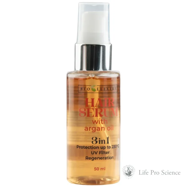 Bioelixire Serum cu ulei de argan, filtru UV, 50ml