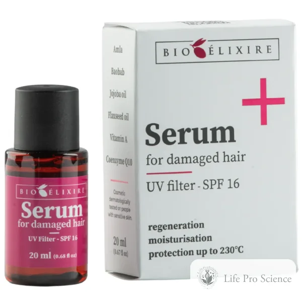 Bioelixire Serum pentru păr deteriorat și SPF 16, 20ml