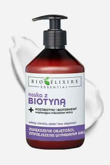 Bioélixire Essential Mască fortifiantă cu biotină 500 ml