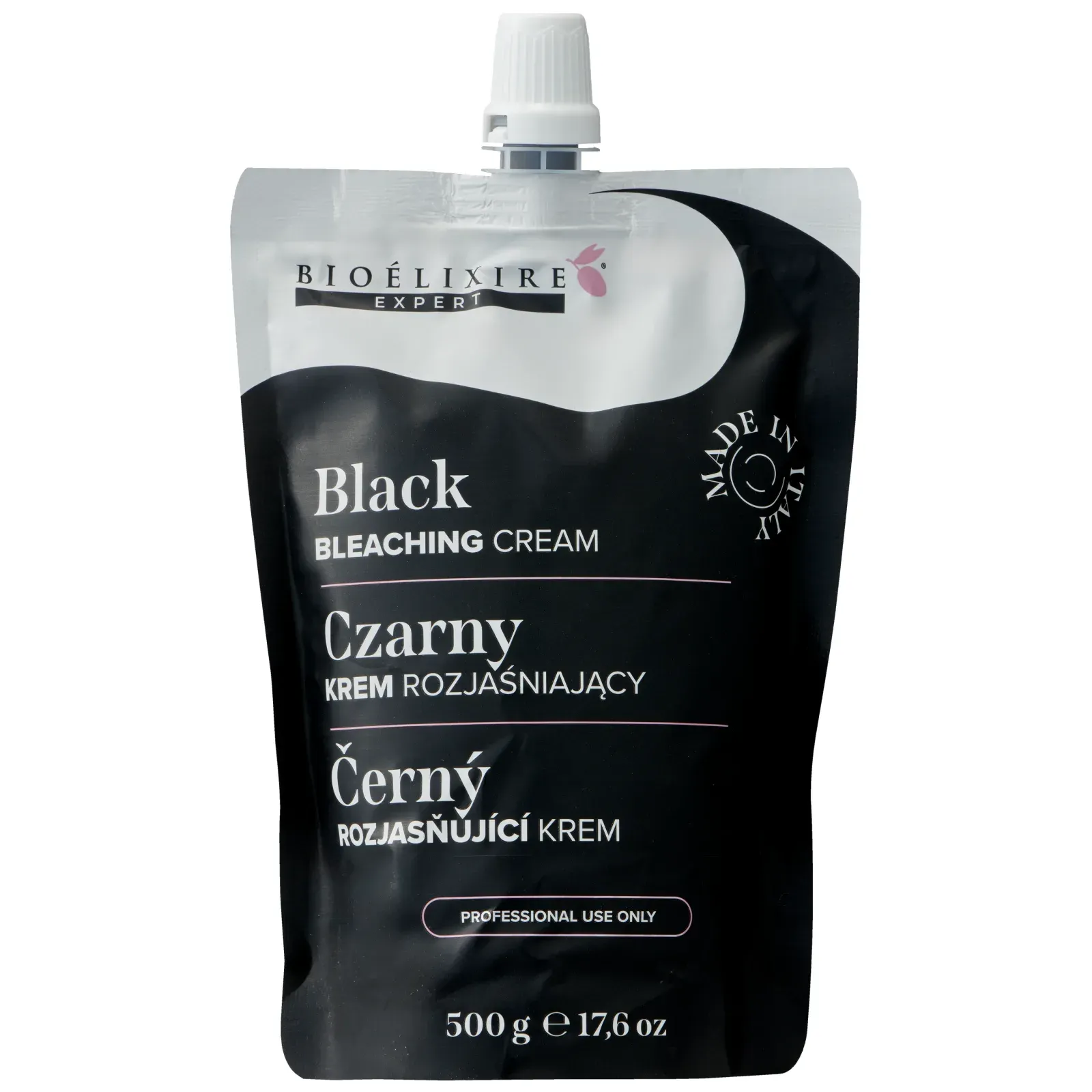 Bioelixire Expert Cremă decolorantă neagră, 500g