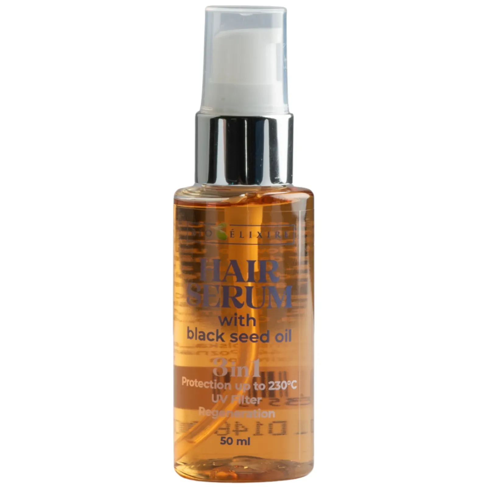 Bioelixire Serum cu ulei de chimen negru, malachit și filtru UV, 50ml