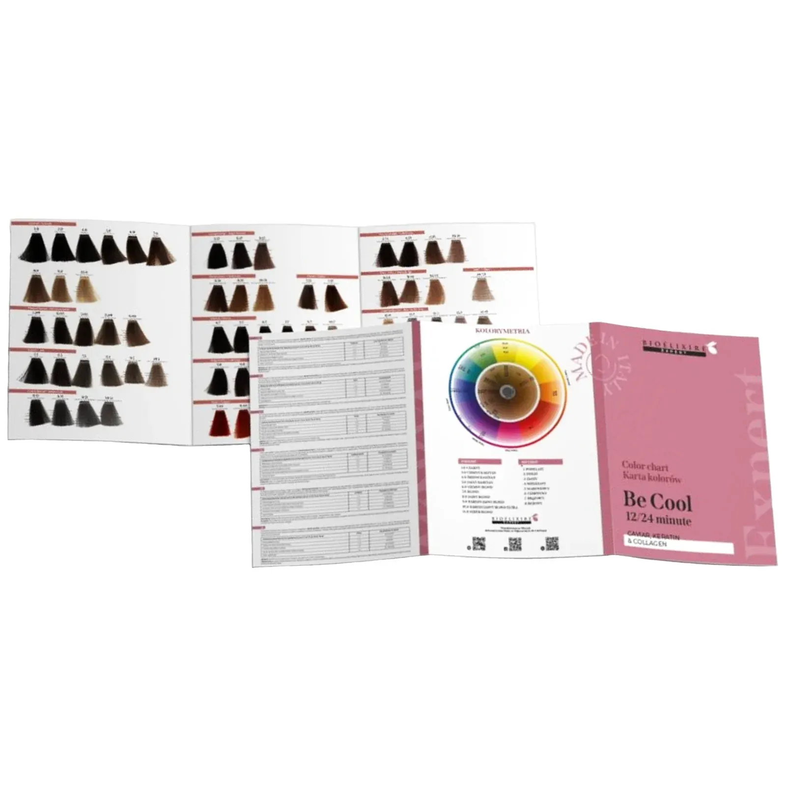 Bioelixire Expert Be Cool - catalog culori vopsea păr permanentă