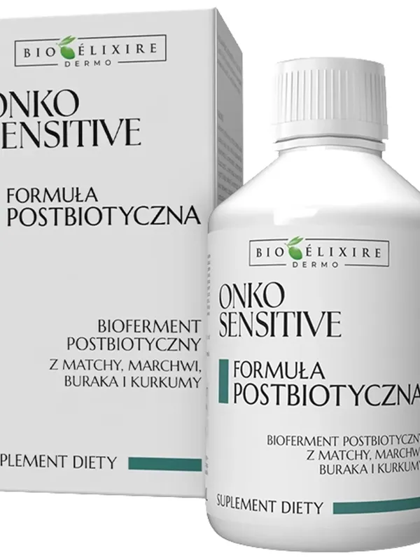 Produs Onko Sensitive Supliment alimentar cu matcha, colagen și bioferment postbiotic, 500ml Imagine