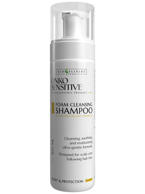 Produs Onko Sensitive Șampon spumant, 200ml Imagine