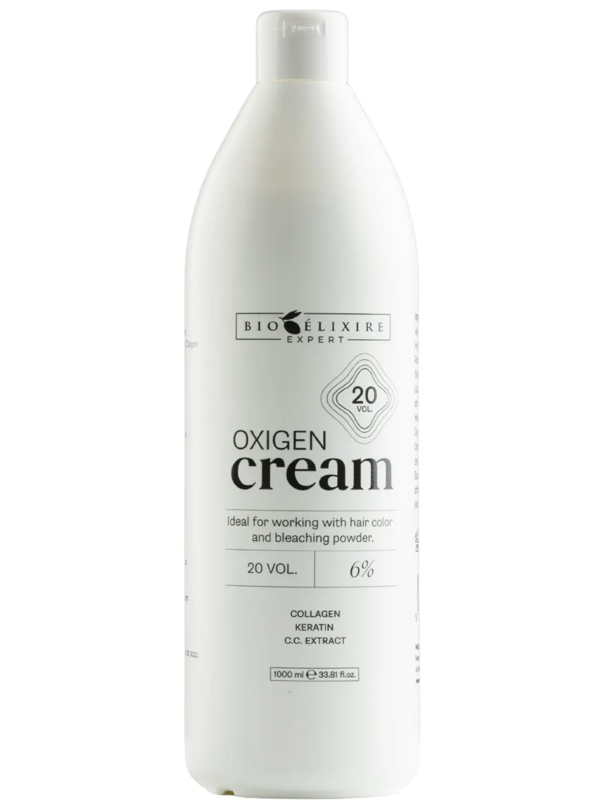 Bioelixire Expert Cremă oxidantă profesională pentru păr 20 vol / 6%, 1000ml