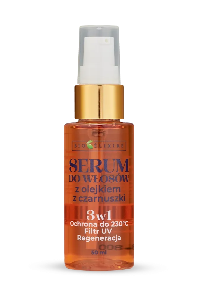 Bioelixire Ser cu ulei de chimen negru 50 ml, 3 în 1