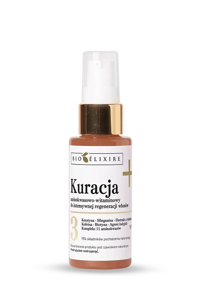 Tratament cu aminoacizi și vitamine pentru păr deteriorat Bioélixire 50 ml
