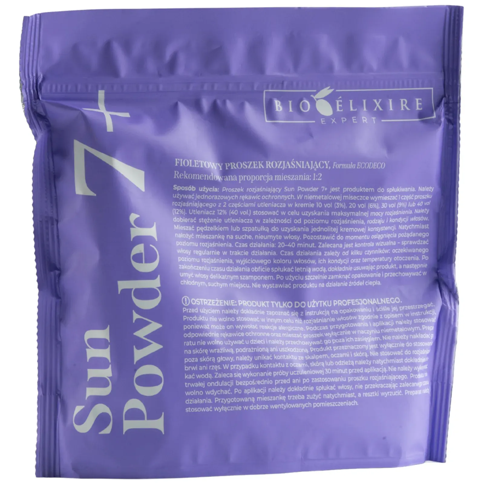 Bioelixire Expert Pudră decolorantă 7+, 500g