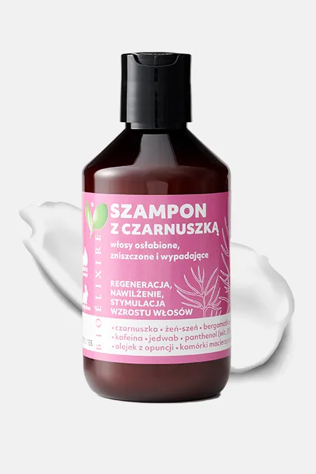 Produs Bioélixire Essential Șampon regenerant cu chimen negru 300 ml Imagine