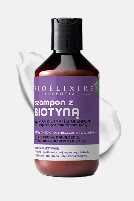 Produs Bioélixire Essential Șampon fortifiant cu biotină 300 ml Imagine