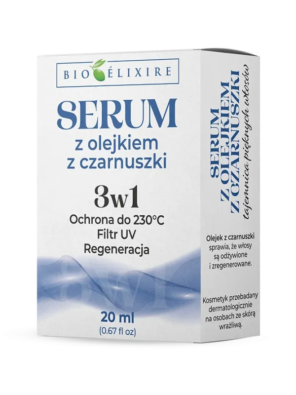 Produs Bioelixire Ser siliconic Chimen negru + Filtru UV 20 ml Imagine