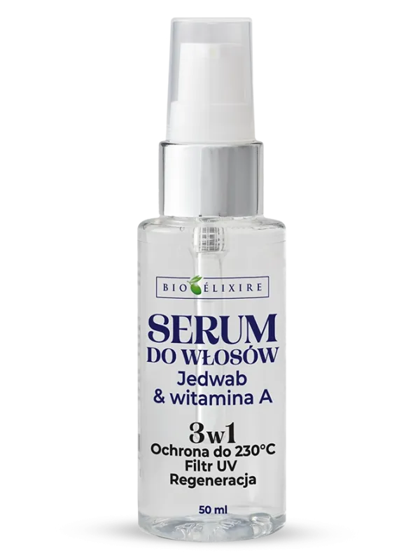 Produs Bioelixire Ser cu mătase și vitamina A 50 ml, 3 în 1 Imagine