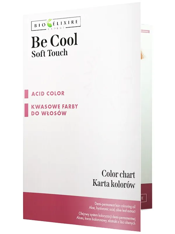 Produs Bioelixire Expert Be Cool Soft Touch - catalog culori vopsea păr semi-permanentă Imagine
