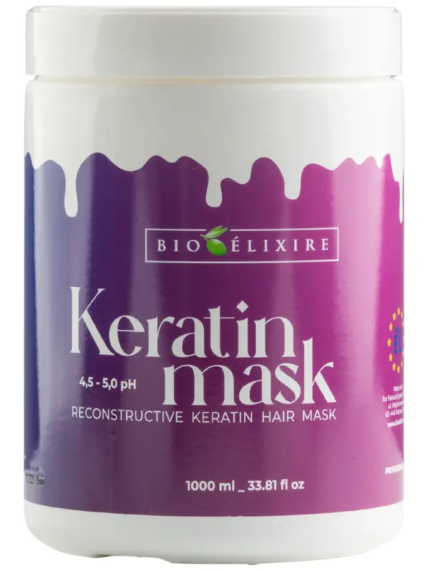 Produs Bioelixire Mască reconstructivă cu keratină, 1000ml Imagine
