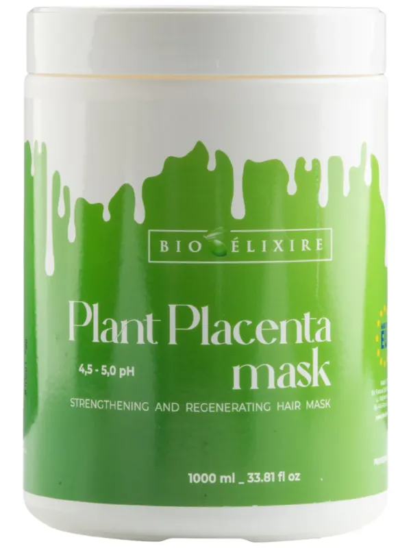Produs Bioelixire Mască fortifiantă și regenerantă cu placentă din plante, 1000ml Imagine