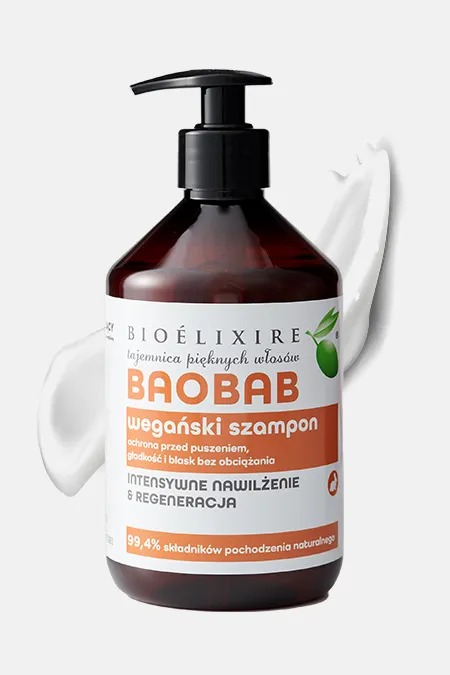 Produs Bioélixire Essential Șampon vegan cu baobab 500 ml Imagine